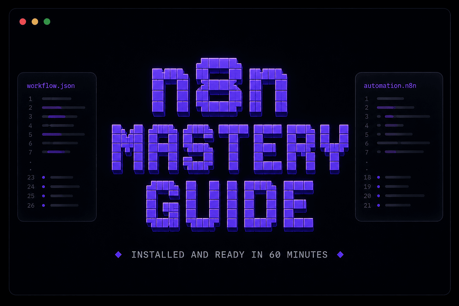 N8n Mastery Guide: 50+ Copy-Paste Automation Templates to Grow & Monetize Any Business