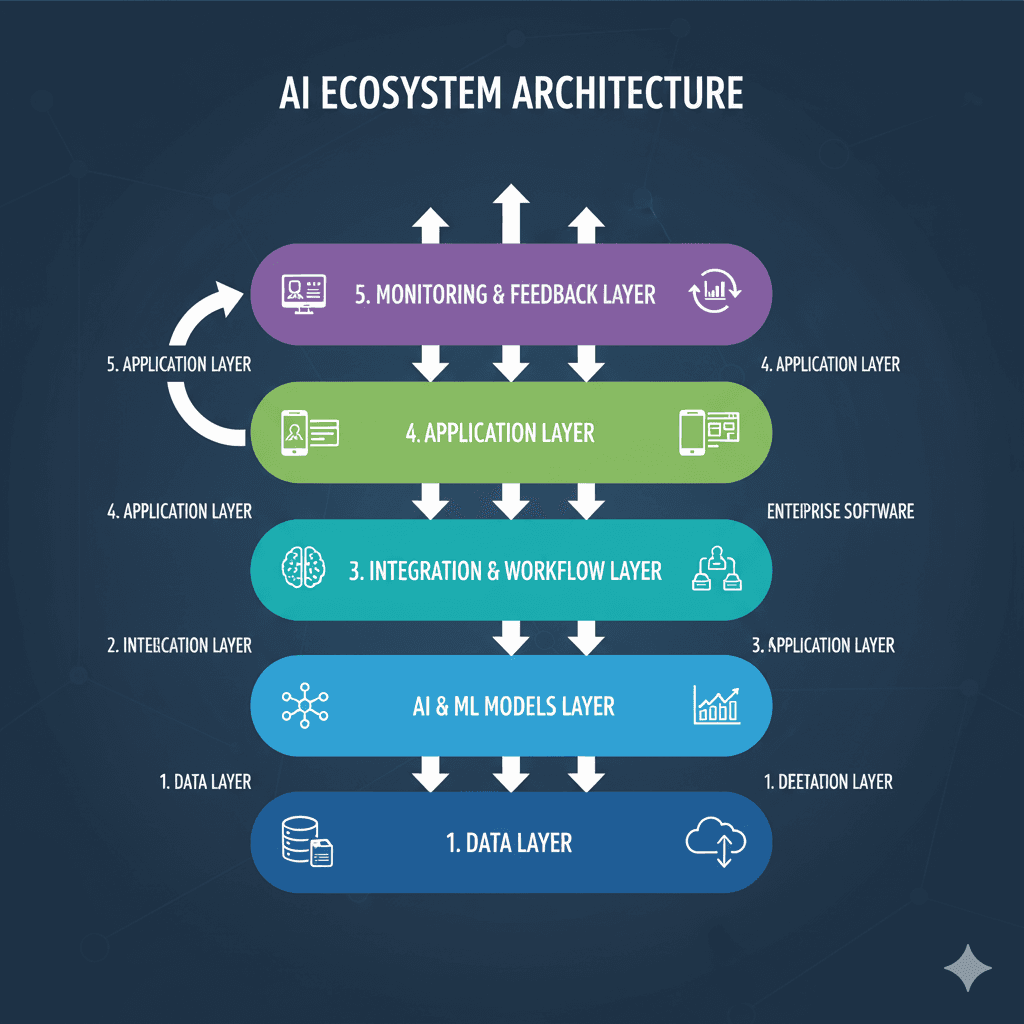 The Architecture of an AI Ecosystem: How the Building Blocks Connect