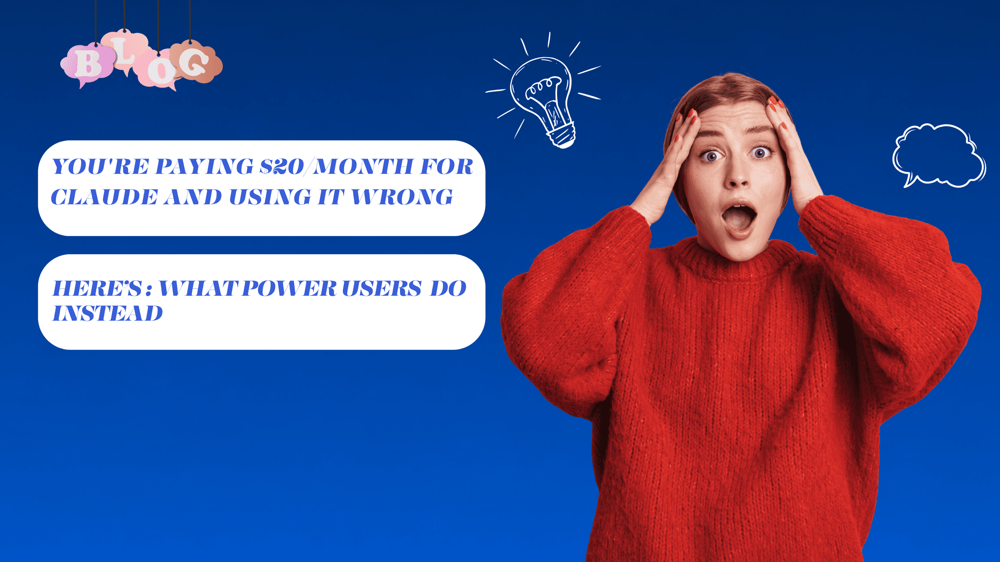 You're Paying $20/Month for Claude and Using It Wrong - Here's What Power Users Do Instead
