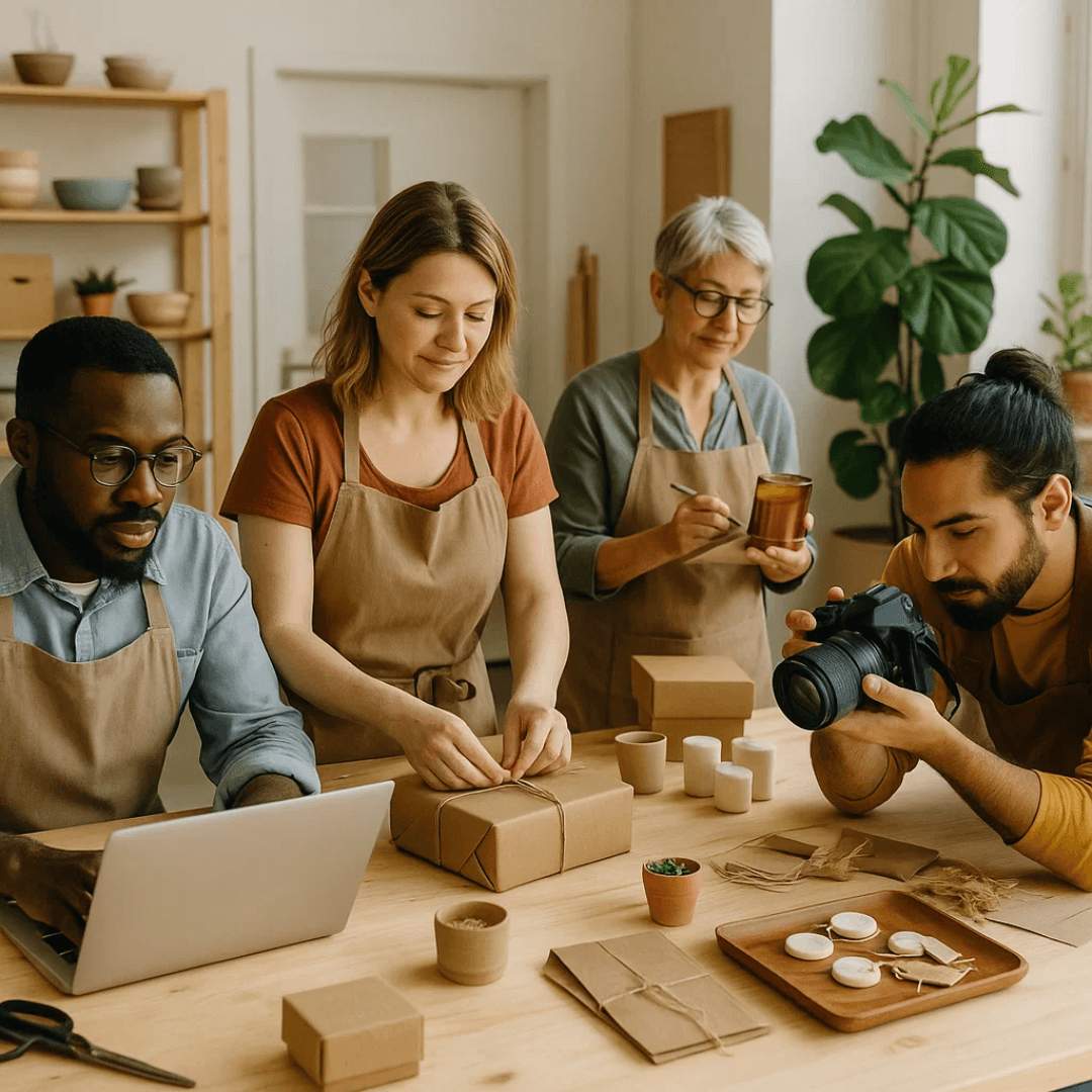 Micro-Entrepreneurs & Makers Visual Toolkit –  Authentic Small Business & Ecommerce Visuals