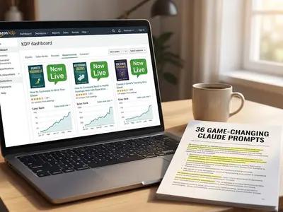 I Published 3 eBooks on Amazon KDP Using Only 36 Claude Prompts - Here's the Honest Story