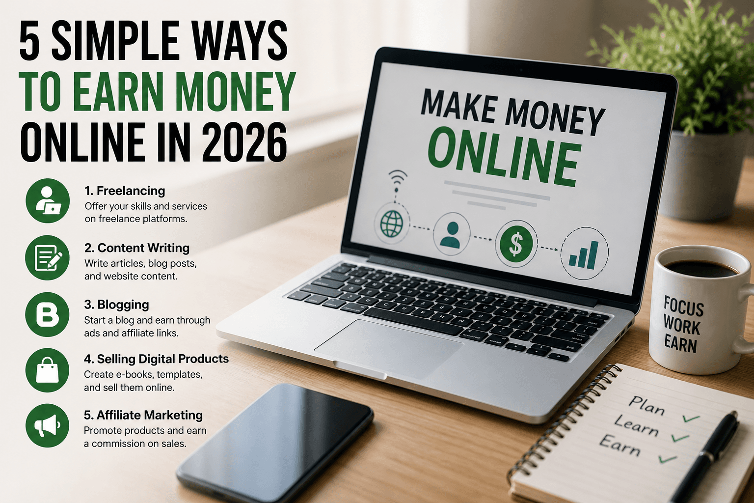 How I Made My First $100 Online With Content Writing (A Beginner Case Study)